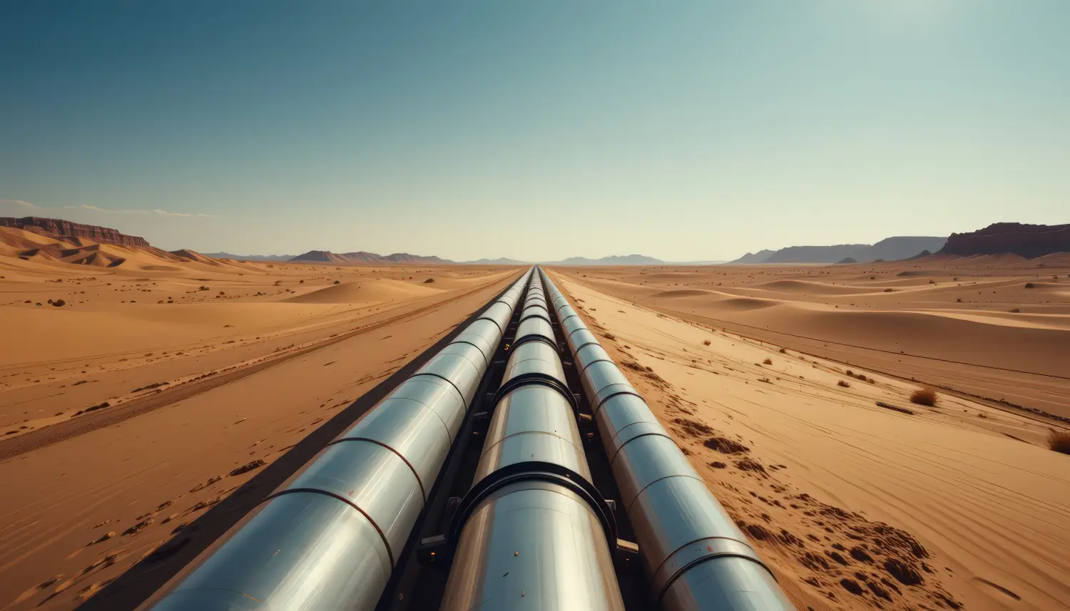 utere.sole! - Wüsten-Pipeline: Eine transkontinentale Energieinfrastruktur